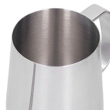 Hand Drip Coffee Pot Stainless Steel Coffee Pouring Kettle Pour Over Gooseneck Tea Pot with LidSilver 350ml