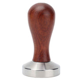 53mm Coffee Tamper with Wooden Handle Stainless Steel Coffee Powder Hammer for Restaurant In Australia - Darrahopens