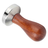53mm Coffee Tamper with Wooden Handle Stainless Steel Coffee Powder Hammer for Restaurant In Australia - Darrahopens