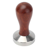 53mm Coffee Tamper with Wooden Handle Stainless Steel Coffee Powder Hammer for Restaurant In Australia - Darrahopens