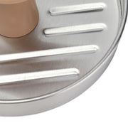 Hamburger Meat Press Stainless Steel Burger Making Tool with Plastic Handle Patty Maker Mold