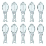10Pcs Fish Scale Remover Portable Hand Held Hangable Compact Efficient Fish Scaler Brush for Kitchen Restaurant In Australia - Darrahopens