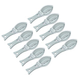 10Pcs Fish Scale Remover Portable Hand Held Hangable Compact Efficient Fish Scaler Brush for Kitchen Restaurant In Australia - Darrahopens