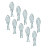 10Pcs Fish Scale Remover Portable Hand Held Hangable Compact Efficient Fish Scaler Brush for Kitchen Restaurant