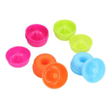 16pcs Donut Mold Bright Colors Reusable Cleanable Reliable Baking Cups for Pastries Puddings In Australia - Darrahopens