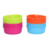 16pcs Donut Mold Bright Colors Reusable Cleanable Reliable Baking Cups for Pastries Puddings In Australia - Darrahopens
