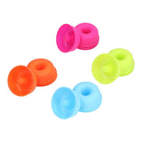 16pcs Donut Mold Bright Colors Reusable Cleanable Reliable Baking Cups for Pastries Puddings In Australia - Darrahopens