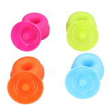 16pcs Donut Mold Bright Colors Reusable Cleanable Reliable Baking Cups for Pastries Puddings In Australia - Darrahopens