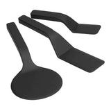 3Pcs Spatula Set Nylon Scraper with Beveled Edge Kitchen Utensils For Frying Egg Bread Muffins In Australia - Darrahopens