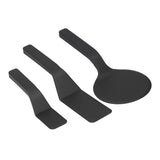 3Pcs Spatula Set Nylon Scraper with Beveled Edge Kitchen Utensils For Frying Egg Bread Muffins