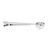 Coffee Scoop Food Grade Stainless Steel Dishwasher Available 2 in 1 Sealing Function Spoon for Kitchen Restaurant