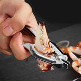 Blood Clam Opener Crab Pliers Nut Cracker Multi Functional Tool for Kitchen Shellfish Food
