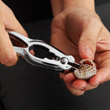 Blood Clam Opener Crab Pliers Nut Cracker Multi Functional Tool for Kitchen Shellfish Food