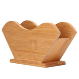 Coffee Filter Paper Holder Bamboo Countertop Reusable V Shape Tissue Dispenser for Home In Australia - Darrahopens