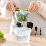 Kitchen Storage Containers Small Drain Basket Kitchen Drain Sealed Box Refrigerator Organizer Containers with Lid In Australia - Darrahopens