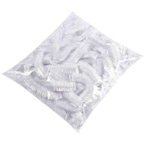 100PCS Disposable Food Storage Cover Elastic Food Wraps Harmless Transparent Wrap Food Cover for Household In Australia - Darrahopens
