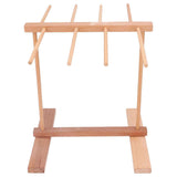 Wooden Noodle Drying Rack 15.4 X 8.7 X 11.8in Foldable Prevent Slipping Pasta Drying Rack for Home In Australia - Darrahopens