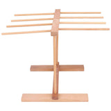 Wooden Noodle Drying Rack 15.4 X 8.7 X 11.8in Foldable Prevent Slipping Pasta Drying Rack for Home In Australia - Darrahopens