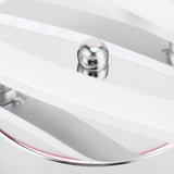 LED Ceiling Light Wavy Ceiling Lamp for Living Room Bedroom Kitchen Decor AC85‑265V Warm Light