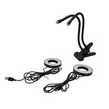 LED Grow Light Double‑End 360° Adjustable USB Powered Indoor Gooseneck Plant Grow Lamp for Greenhouse Office