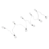 LED Light Strings Waterproof Copper Wire Lamp String E27 Bulb String Lights for Home Bedroom Decoration