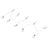 LED Light Strings Waterproof Copper Wire Lamp String E27 Bulb String Lights for Home Bedroom Decoration