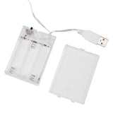 LED Light Strings Waterproof Copper Wire Lamp String E27 Bulb String Lights for Home Bedroom Decoration