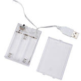 Butterfly Bulb Light String IP45 Waterproof 100LEDs Copper Wire Lamp String for Home Party Holiday Children's Bedroom