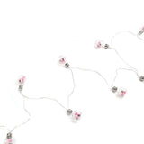 Light String 100LEDs Copper Wire Light String Artificial Rose E27 Bulb Children's Room Bedroom Decorative Lamp