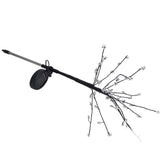 2PCS Solar Lawn Light LED Star Lawn Light Waterproof 2-Mode Courtyard Lamp for Garden Decorative