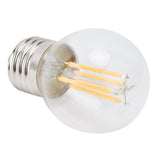 6PCS G45 E27 LED Light Bulb Transparent Glass Bulb Vintage Filament Lamp Warm Light 6W 220V