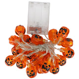 Halloween Pumpkin Lanterns String Battery Operated LED Pumpkin String Lights for Indoor Outdoor Halloween Decorations