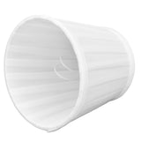 2Pcs Small Lamp Shades Wearproof Smooth Exquisite Lightweight Safe Convenient Table Lampshade0205 White