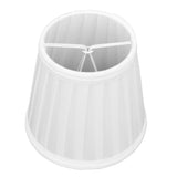 2Pcs Small Lamp Shades Wearproof Smooth Exquisite Lightweight Safe Convenient Table Lampshade0205 White