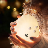LED Night Light Touch Control Dinosaur Silicone Lamp Children Holiday Gift for Bedroom Desktop Decor USB Charging