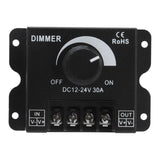 30A LED Dimmer PWM Unicolor Single Channel Adjustable Dimming Controller DC 12V‑24V In Australia - Darrahopens