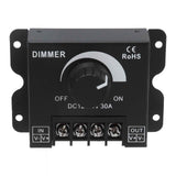 30A LED Dimmer PWM Unicolor Single Channel Adjustable Dimming Controller DC 12V‑24V In Australia - Darrahopens