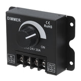 30A LED Dimmer PWM Unicolor Single Channel Adjustable Dimming Controller DC 12V‑24V In Australia - Darrahopens