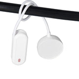 LED Desk Lamp with Gooseneck Night Light 3 Color Stepless Dimming Foldable Eye Protection Lamp USB ChargingWhite
