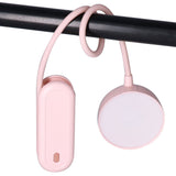 LED Desk Lamp with Gooseneck Night Light 3 Color Stepless Dimming Foldable Eye Protection Lamp USB ChargingPink