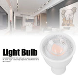 10W GU10 LED Light Bulb 1100LM Spotlight Bulb Home Embedded Lighting for Living Room Exhibition Hall 100‑265VWarm Light