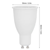 GU10 15W 1650lm LED Spotlight Embedded LED Spot Light Bulb for Home Office 100‑265VWhite Light
