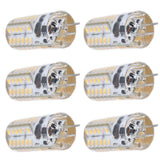 6Pcs LED Bulb Easy Install Light Transmission Uniform Light Output Color Bulb for Party Home 12VWarm White