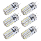 6Pcs LED Bulb Easy Install Light Transmission Uniform Light Output Color Bulb for Party Home 12VPure White