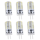 6Pcs LED Bulb Easy Install Light Transmission Uniform Light Output Color Bulb for Party Home 12VPure White