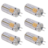 6Pcs LED Bulb Easy Install Light Transmission Uniform Light Output Color Bulb for Party Home 12VGreen