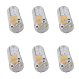 6Pcs LED Bulb Easy Install Light Transmission Uniform Light Output Color Bulb for Party Home 12VGreen