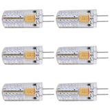 6Pcs LED Bulb Easy Install Light Transmission Uniform Light Output Color Bulb for Party Home 12VGreen