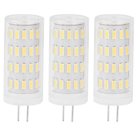 3PCS G4 LED Bulb 5W T3 JC Type Double Pin Base AC DC12‑24V Dimmable Outdoor Landscape BulbWarm Light