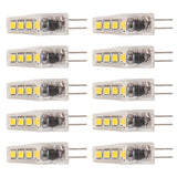 10Pcs G4 8LED Light 2835 Lamp Chips 2W 360 Angle PC Lamp Bulb for Home Office 220VWarm Light In Australia - Darrahopens